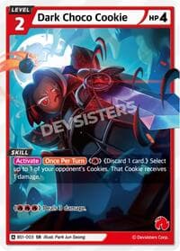 Dark Choco Cookie - Brave Beginning - CookieRun: Braverse TCG card
