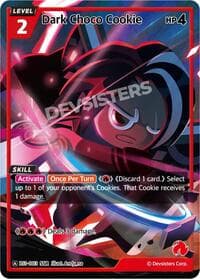 Dark Choco Cookie (SSR) - Brave Beginning - CookieRun: Braverse TCG card