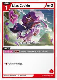 Lilac Cookie - Brave Beginning - CookieRun: Braverse TCG card