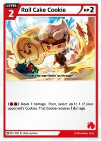 Roll Cake Cookie - Brave Beginning - CookieRun: Braverse TCG card