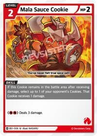 Mala Sauce Cookie - Brave Beginning - CookieRun: Braverse TCG card