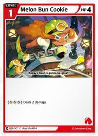 Melon Bun Cookie - Brave Beginning - CookieRun: Braverse TCG card