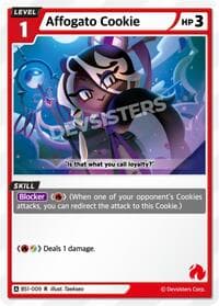 Affogato Cookie - Brave Beginning - CookieRun: Braverse TCG card