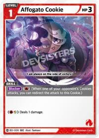 Affogato Cookie (SEC) - Brave Beginning - CookieRun: Braverse TCG card
