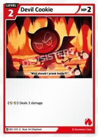 Devil Cookie - Brave Beginning - CookieRun: Braverse TCG card