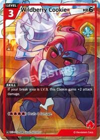 Wildberry Cookie (SSR) - Brave Beginning - CookieRun: Braverse TCG card