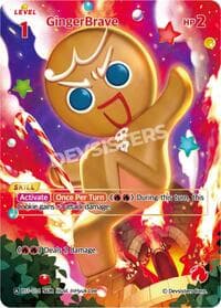 GingerBrave (014) (SUR) - Brave Beginning - CookieRun: Braverse TCG card