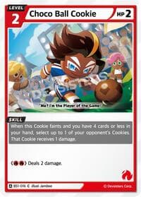 Choco Ball Cookie - Brave Beginning - CookieRun: Braverse TCG card
