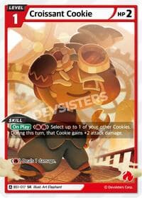 Croissant Cookie - Brave Beginning - CookieRun: Braverse TCG card