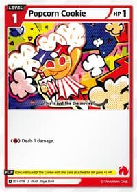 Popcorn Cookie - Brave Beginning - CookieRun: Braverse TCG card