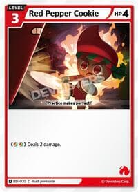 Red Pepper Cookie - Brave Beginning - CookieRun: Braverse TCG card