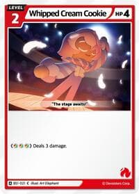 Whipped Cream Cookie - Brave Beginning - CookieRun: Braverse TCG card