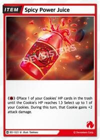 Spicy Power Juice - Brave Beginning - CookieRun: Braverse TCG card
