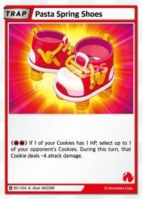 Pasta Spring Shoes - Brave Beginning - CookieRun: Braverse TCG card