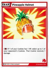 Pineapple Helmet - Brave Beginning - CookieRun: Braverse TCG card