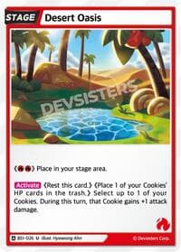 Desert Oasis - Brave Beginning - CookieRun: Braverse TCG card