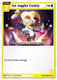 Ice JugglerCookie - Brave Beginning - CookieRun: Braverse TCG card