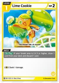 Lime Cookie - Brave Beginning - CookieRun: Braverse TCG card