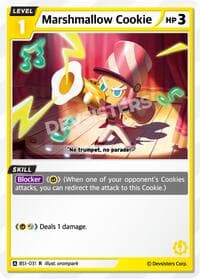 Marshmallow Cookie - Brave Beginning - CookieRun: Braverse TCG card