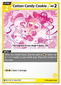Cotton Candy Cookie - Brave Beginning - CookieRun: Braverse TCG card