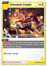 Cinnamon Cookie - Brave Beginning - CookieRun: Braverse TCG card