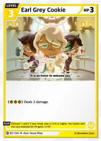 Earl Grey Cookie - Brave Beginning - CookieRun: Braverse TCG card