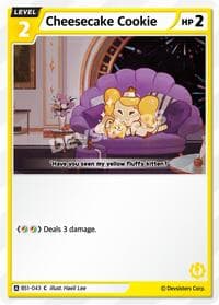 Cheesecake Cookie (043) - Brave Beginning - CookieRun: Braverse TCG card