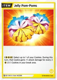 Jelly Pom-Poms - Brave Beginning - CookieRun: Braverse TCG card