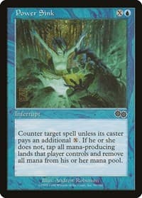 Power Sink - Urza's Saga - Magic: The Gathering card