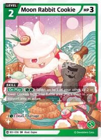 Moon Rabbit Cookie - Brave Beginning - CookieRun: Braverse TCG card