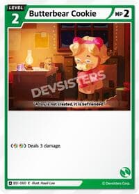Butterbear Cookie - Brave Beginning - CookieRun: Braverse TCG card