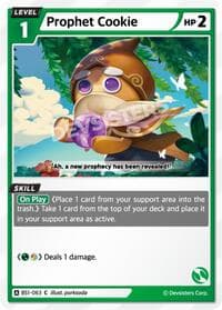 Prophet Cookie - Brave Beginning - CookieRun: Braverse TCG card