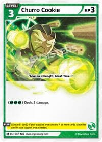 Churro Cookie (SEC) - Brave Beginning - CookieRun: Braverse TCG card
