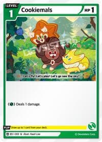 Cookiemals - Brave Beginning - CookieRun: Braverse TCG card