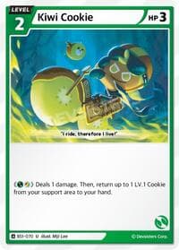Kiwi Cookie (U) - Brave Beginning - CookieRun: Braverse TCG card