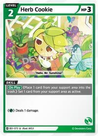 Herb Cookie - Brave Beginning - CookieRun: Braverse TCG card