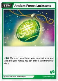 Ancient Forest Luckstone - Brave Beginning - CookieRun: Braverse TCG card