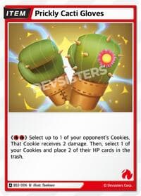 Prickly Cacti Gloves - Brave Beginning - CookieRun: Braverse TCG card