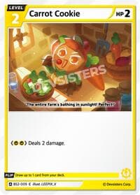 Carrot Cookie - Brave Beginning - CookieRun: Braverse TCG card