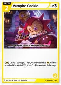 Vampire Cookie - Brave Beginning - CookieRun: Braverse TCG card