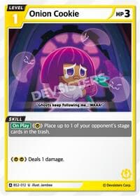 Onion Cookie - Brave Beginning - CookieRun: Braverse TCG card