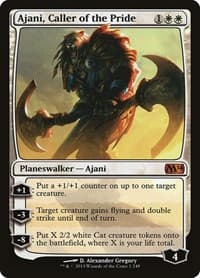 Ajani, Caller of the Pride - Magic 2014 (M14) - Magic: The Gathering card