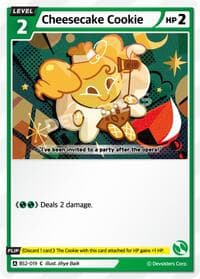 Cheesecake Cookie (019) - Brave Beginning - CookieRun: Braverse TCG card