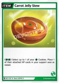 Carrot Jelly Stew - Brave Beginning - CookieRun: Braverse TCG card