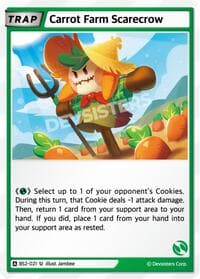 Carrot Farm Scarecrow - Brave Beginning - CookieRun: Braverse TCG card