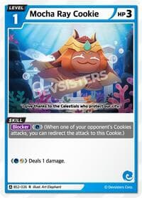 Mocha Ray Cookie - Brave Beginning - CookieRun: Braverse TCG card