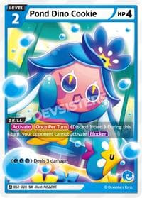 Pond Dino Cookie - Brave Beginning - CookieRun: Braverse TCG card