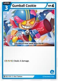 Gumball Cookie - Brave Beginning - CookieRun: Braverse TCG card