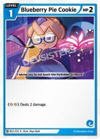 Blueberry Pie Cookie - Brave Beginning - CookieRun: Braverse TCG card
