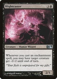 Blightcaster - Magic 2014 (M14) - Magic: The Gathering card